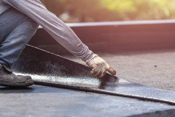 Professional Basement Waterproofing technician working in Graytown, OH